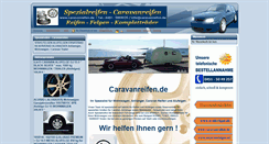 Desktop Screenshot of caravanreifen.de